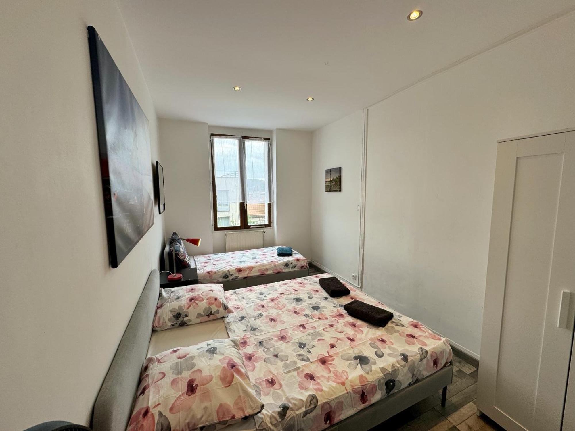 012 Chic & Cosy F2 34M2 Hypercentre Wifi Smart Tv Netflix Apartment แซงต์-เอเตียน ภายนอก รูปภาพ